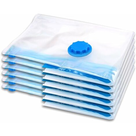 Sac sous Vide 6 pièces Sac de Stockage 6 Paquets 40x60cm Sac de Stockage Sac sous Vide Sac à vêtements
