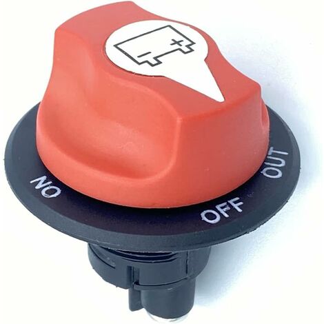 Interrupteur Isolateur Batterie Avec Clé VALICLUD - Étanche, Coupure Rapide, Pour Camping-car, Bateau, VR - 2