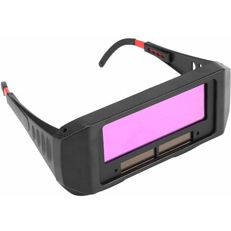 Lunettes de Soudure, Masque de Soudeur Lunettes de Protection des Yeux Automatiques de Soudure Auto-assombrissantes Solaires Lentilles de Sécurité