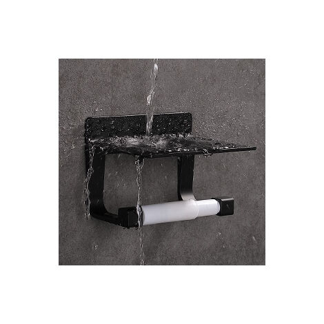 Porte Papier Toilette,Support Porte Papier Toilette avec Etagère en