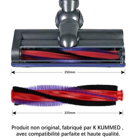 Brosse Rouleau De Rechange Pour Aspirateur Humide/sec EffiFish X-Clean 10 - Nettoyage Efficace Tapis Et Sols