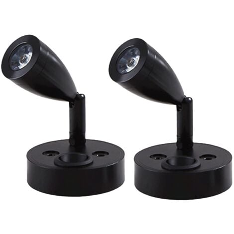 2 Pièces Lampes de Lecture Spot LED 12V Interrupteur réglable Lampe de Chevet Murale lumière intérieure Camping-Car 6000K Blanche pour Camping-Car