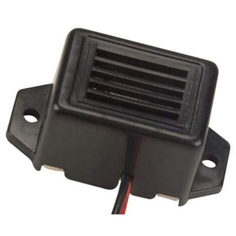 15 Pcs DC 3V 5V 9V 12V 100 dbéLectronique Alarme Buzzer SystèMe D'Alarme Buzzer Electronic Sonore pour Circuits Physiques, Noir