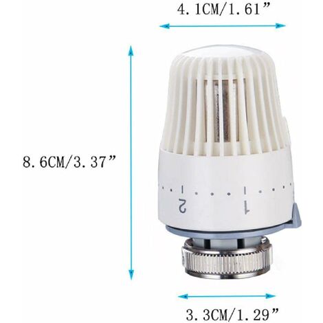 Adaptateur Valve TRV Adaptateur De Valve TRV Pour Radiateur – Compatible M30 X 1,5 Et M28 X 1,5 – Pour Modèles RA, RAV, RAVL – Installation Facile, Plastique Durable Connecteur Plastique Gris