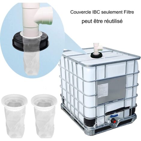 Lot De 4 Filtres IBC En Nylon 200 Mesh - 25 Cm De Long - Pour Filtration Eau De Pluie, Produits Chimiques