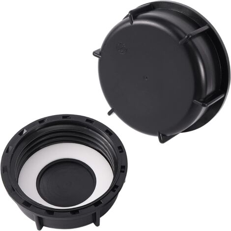Robinet Pour Cuve IBC 1000L Avec Raccord Tuyau - Laiton Nickelé, Filetage S60X6 - Pour Arrosage, Irrigation, Récupération Eau