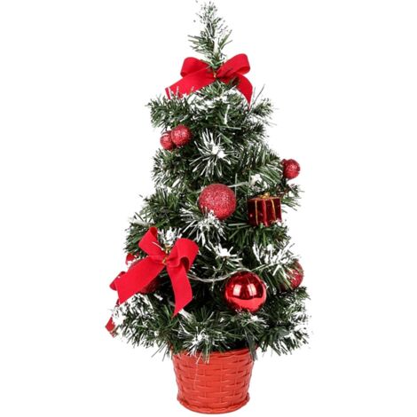Guirlande Sapin De Noël Artificielle 10M Vert Foncé - Avec 24 Nœuds Rouges - Décoration Intérieur/Extérieur