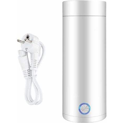 Mini Bouilloire de voyage portable - Petit thermos électrique/tasse  chauffante/bouteille personnelle/machine à café - chaudière à eau chaude à  ébullition rapide… en 2023