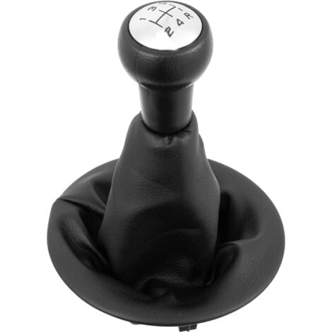 Pommeau de Levier de Vitesse avec Soufflet Compatible pour Peugeot Partner 2008-2022 Citroen Berlingo