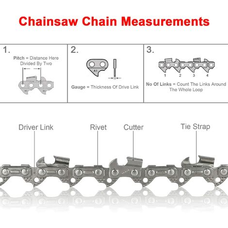 Bosch 35,6 Cm/35 Cm 52 Maillons 1,1 Mm De Remplacement De