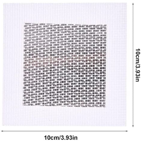 Patch de Réparation de Mur Kit de Réparation Murale 20 Pièces Patch Auto Adhésive Mural Patch de Réparation de Mur en Aluminium Patchs pour Réparation Murs et Trou au Plafond Endommagés 10cm x 10cm