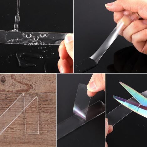 MaxGear Lot De 6 Supports Muraux En Acrylique De 21,6 X 27,9 Cm Avec Ruban Adhésif Double Face, Supports De Panneau En Plastique Transparent, Cadre En Plexiglas Pour Bureau, Maison, Magasin