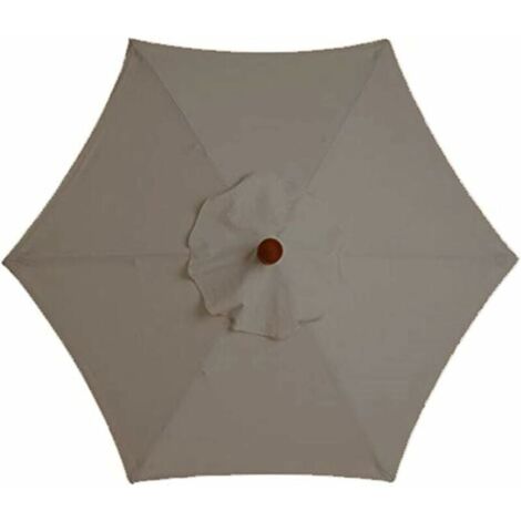 Housse De Rechange Pour Parasol - 6 Baleines - 3 M - Imperméable - Anti