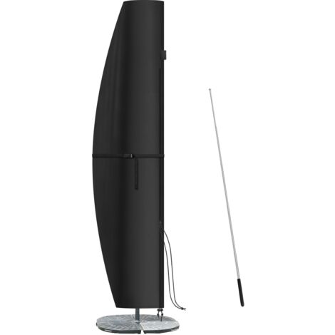 Housse De Protection Pour Parasol Avec Tige Et Parasol Deporte 2 A 4 M Grand Parasol Protection Contre Les Intemperies Les Uv 280 X 30 81 46 Cm 97135286