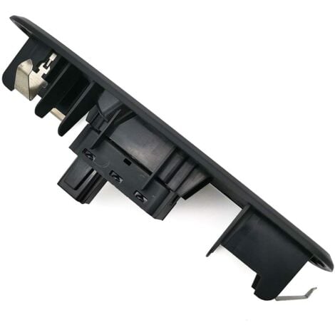 Interrupteur de Commande de Vitre Électrique Lève-vitre Bouton Poussoir De Commutateur pour 408 508 C5 2010 2011 2012 2013 (Noir)