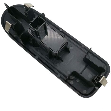 Interrupteur de Commande de Vitre Électrique Lève-vitre Bouton Poussoir De Commutateur pour 408 508 C5 2010 2011 2012 2013 (Noir)