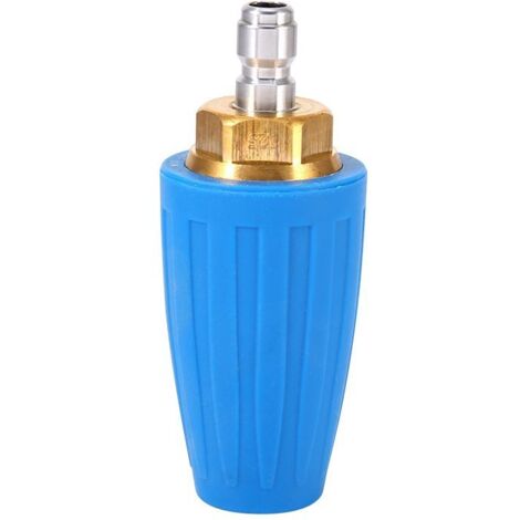 Boquilla Turbo Giratoria Para Hidrolavadora – 3600 PSI Y 2.5 GPM, Conexión Rápida 1/4″ Para Limpieza Profunda