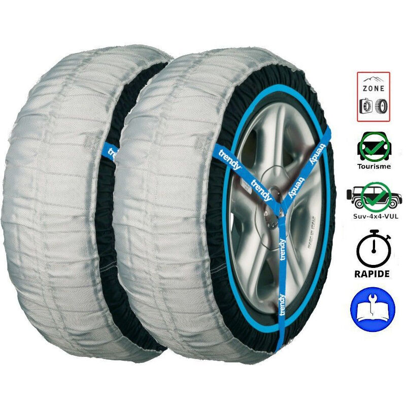 Chaussettes pneu voiture Suv 4x4 235/65R16 homologuées