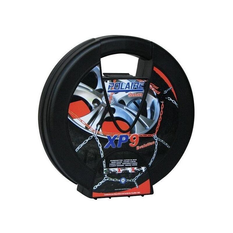 Chaînes à Neige 225 50 R17 Acier 9 Mm - Homologuées, Modèle Croisillons, Montage Rapide, Tapis Et Gants Inclus - 4