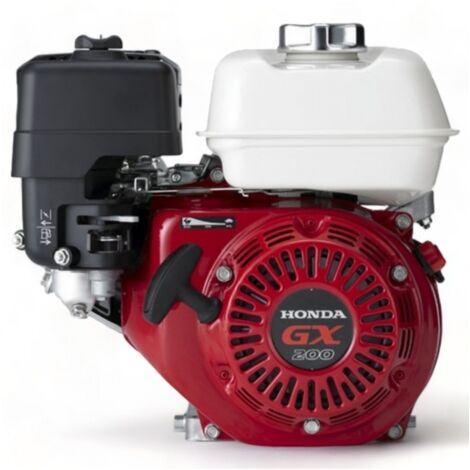 Honda Engines – Moteur thermique 196 cc – Système OHV pour rendement optimal – Démarrage manuel – Vilebrequin 19,05mm – Carburant sans plomb 95 E5 - GX200QHB1
