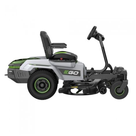 PACK Tondeuse Autoportée à Virage Zéro ZT4201ES, avec volant, 5 batteries de 10Ah et chargeur mural (1/5)