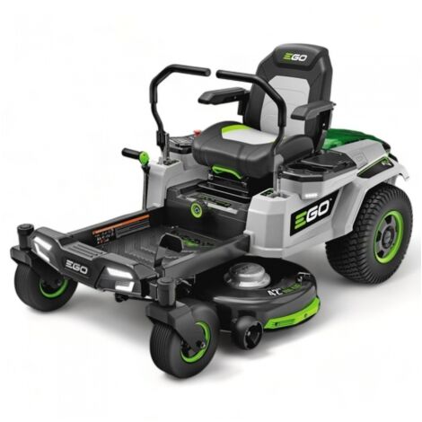 Ego Power+ – Tondeuse tracteur à batterie 56V – Largeur de coupe 107 cm – 5 batteries 10Ah – Technologie à virage zéro pour manœuvres précises - ZT4201E (1/5)
