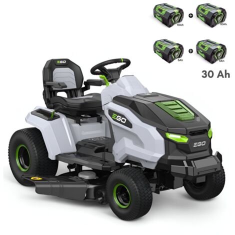 PACK 30Ah Tracteur de tonte électrique, largeur de coupe 107 cm, batteries et chargeur 1600W inclus - EGO TR4201E (1/5)