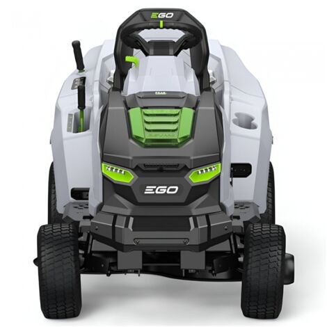 Ego Power+ – Tondeuse autoportée sur batteries 56V – Lames 98cm – Bac arrière 300l – 5 batteries 10Ah avec chargeur rapide – Mulching