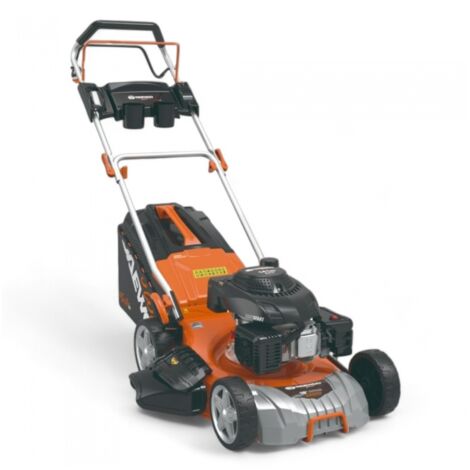 Daewoo – Tondeuse thermique autotractée 150cc 46cm – Moteur OHV 2600W – Pour pelouses jusqu'à 1000m² – Ramassage arrière, éjection latérale, mulching – DLM4600SP