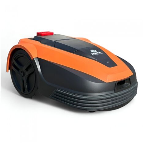 Daewoo – Robot tondeuse autonome 600m² – Largeur de coupe 18cm – Vitesse 22m/min – Pente maximale 15% – Batterie 20V 5,2Ah - DARLM600i