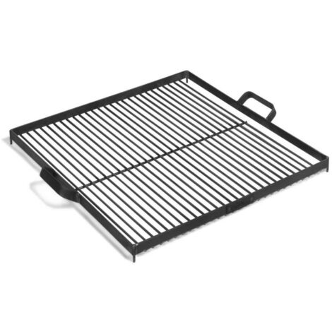 Grille pour braséro extérieur, métal inoxydable, 50x50cm, CookKing, 1112261 (1/5)