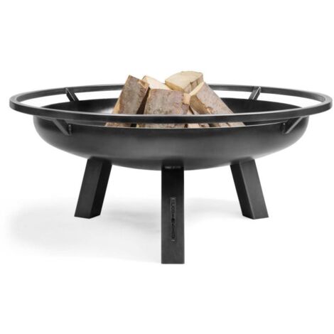 Braséro extérieur PORTO 60cm – Acier naturel 2mm – Hauteur 39cm – Largeur 75cm – 111265