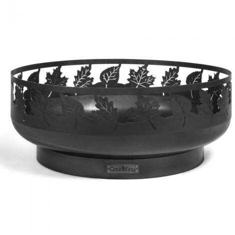 Braséro extérieur TORONTO, 80cm de diamètre, acier naturel, CookKing, 111286