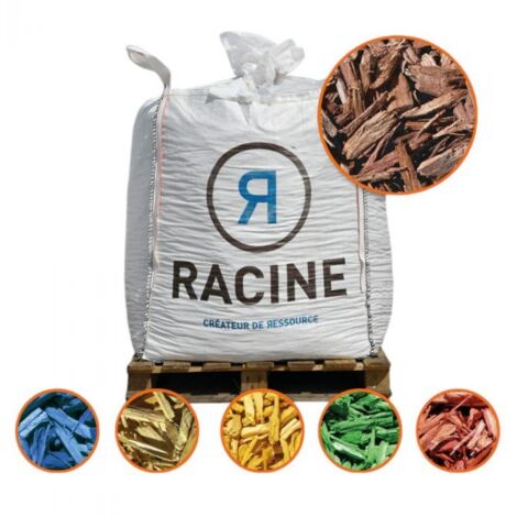 Paillis Color BRUN 20/50mm, Big bag de 500 L - PRO121 (1/4)