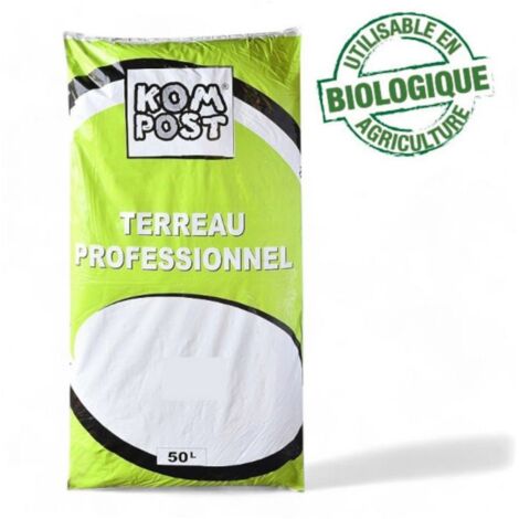 Terreau potager avec engrais organique, sac de 50 l - PRO218
