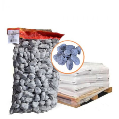 Galet marbre gris Nevada 25-40mm, 10 filets de 20 kg - F-PAI074-10x20 (1/4)