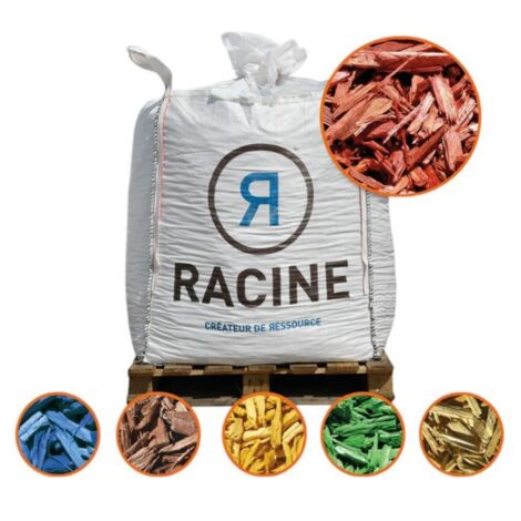 Paillis Color ROUGE 20/50mm Big bag de 1 m3 - PRO105