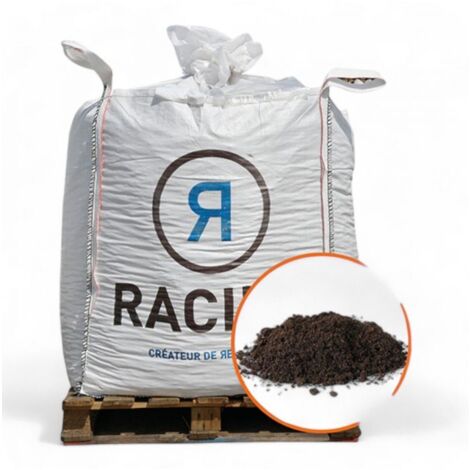 Racine – Terreau substrat pour regarnissage gazon sportif Big bag 500l – Rétention d'eau optimale – Engrais inclus – PRO446