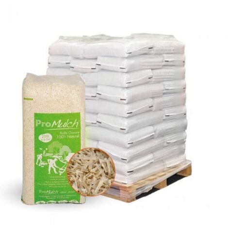 Racine – Paillis de chanvre dégradable 21 balles de 200L – Rétention d'eau 375% – Densité 110 kg/m³ – pH neutre 6,8 à 7,2 – FPAI00321X200