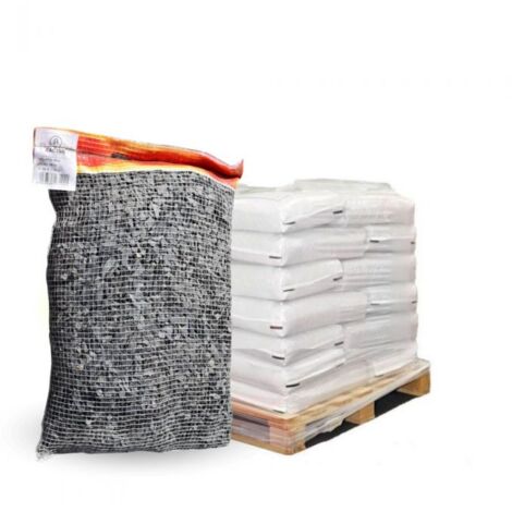 Paillage minéral ardoise noire 6/14mm, 30 filets de 20 kg - F-PAI081-30x20 (1/4)