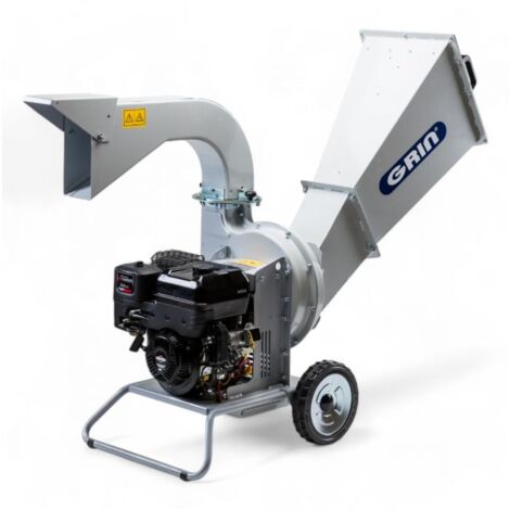 Broyeur de végétaux thermique 75mm – Moteur Briggs & Stratton 306cc – Démarrage électrique – Trémie démontable pour transport facile - BIOCH70