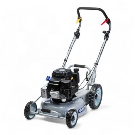 Tondeuse thermique 46 cm – Moteur Kawasaki 179 cm³ – Traction professionnelle à 2 vitesses – Pour terrains jusqu'à 1500 m² - PM46A-KW