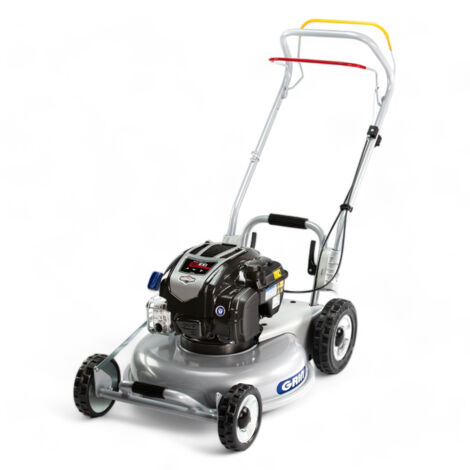 Tondeuse thermique 53 cm avec moteur Briggs & Stratton 6,75 HP – Système mulching pour surfaces 1200 à 3000 m² – HM53A