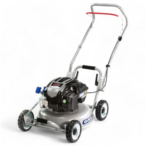 Tondeuse thermique 46 cm – Moteur Briggs & Stratton 163 cm³ – Démarrage READY START – Système Mulching breveté – Largeur de coupe 46 cm