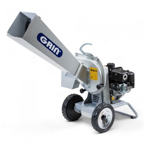 Broyeur de végétaux thermique 50mm – Moteur Briggs Stratton 208cc – Démarrage électrique – Goulotte spacieuse pour branches volumineuses - BIOCH50 (1/3)
