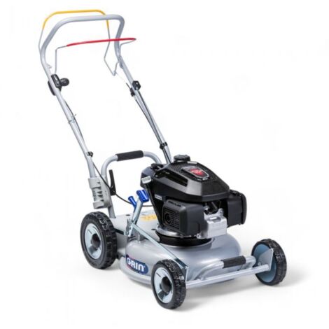 Tondeuse thermique tractée 46 cm, mulching extra-fin, moteur Honda 166cm³ - GRIN HM46A-HONDA