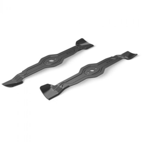 Lames 98 cm (2 pièces) pour tracteur tondeuse TR3800E-B - EGO AB3801TD (1/2)