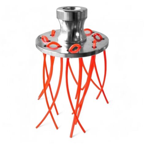 Tête de débroussailleuse type brosse de désherbage avec fil nylon de 3,0 mm - DUNSCH 73090004 (1/4)