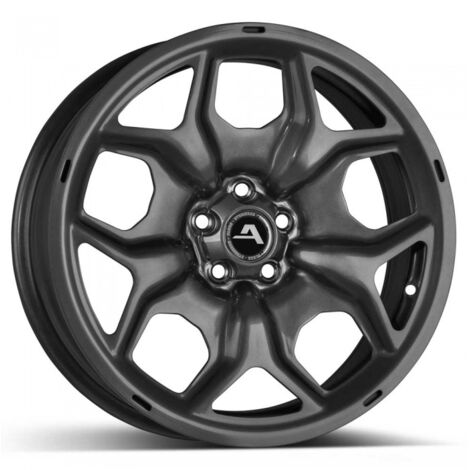 Jante 17 pouces 5 trous – Largeur 7.0 pouces – Entraînement 108 mm – ET 47.5 – Alésage 63.4 mm – Finition anthracite durable - 5Trous (1/2)