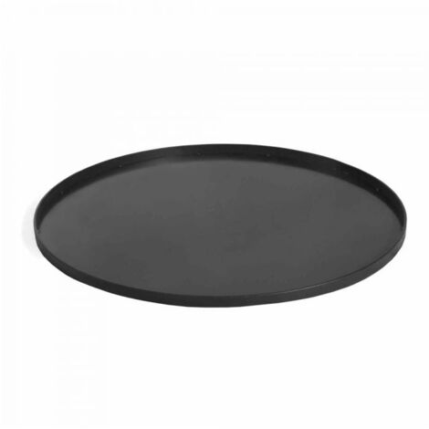 Collecteur de cendres pour foyer extérieur, diamètre de 70cm, acier naturel, CookKing, 111029
